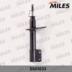 Miles DG01033 Front oil and gas suspension shock absorber DG01033: Buy near me in Poland at 2407.PL - Good price!