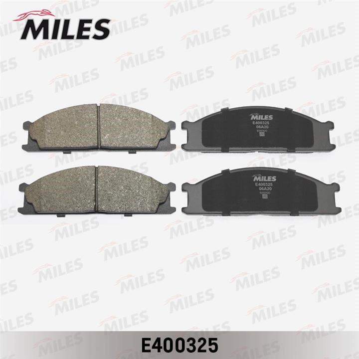 Miles E400325 Brake Pad Set, disc brake E400325: Buy near me in Poland at 2407.PL - Good price!