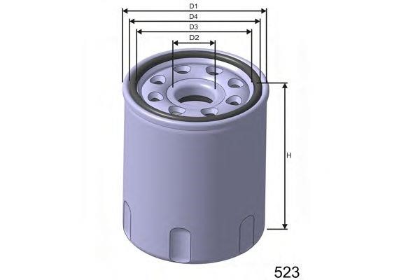 MTR 12138424 Oil Filter 12138424: Buy near me in Poland at 2407.PL - Good price!