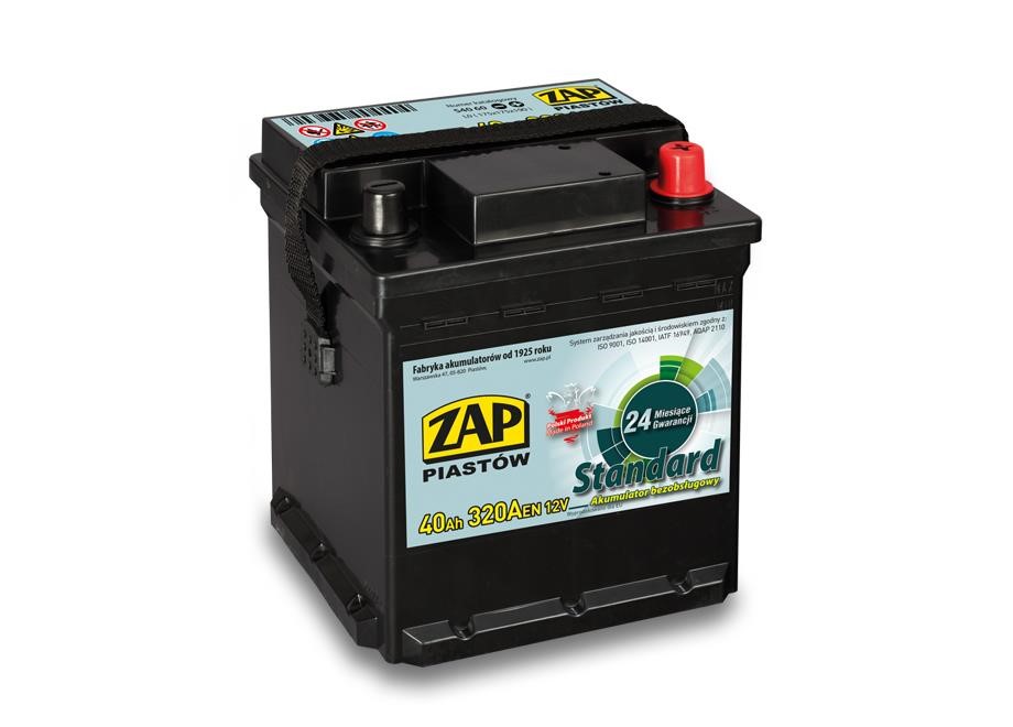 ZAP 540 60 Battery ZAP Standard 12V 40Ah 320(EN) R+ 54060: Buy near me in Poland at 2407.PL - Good price!