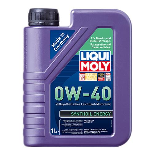 Моторное масло Liqui Moly Synthoil Energy 0W-40, 1л Liqui Moly 9514