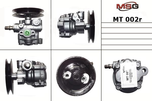 MSG Rebuilding MT002R Power steering pump reconditioned MT002R: Buy near me in Poland at 2407.PL - Good price!