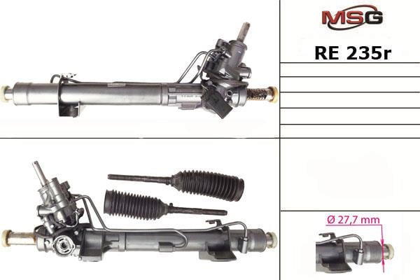MSG Rebuilding RE235R Przekładnia kierownicza ze wspomaganiem hydraulicznym, regenerowana RE235R: Dobra cena w Polsce na 2407.PL - Kup Teraz!