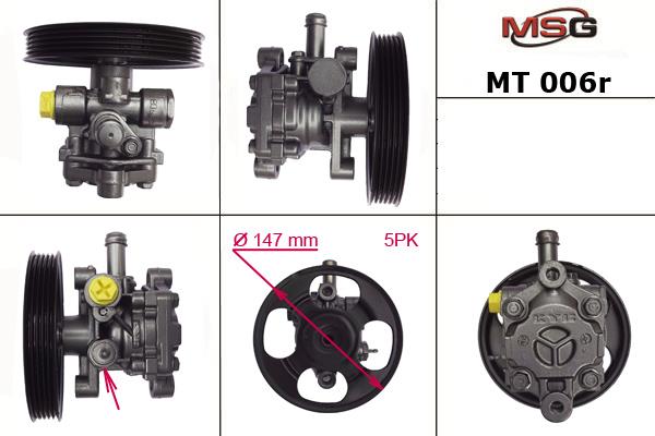 MSG Rebuilding MT006R Power steering pump reconditioned MT006R: Buy near me in Poland at 2407.PL - Good price!