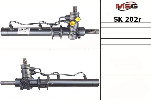 MSG Rebuilding SK202R Przekładnia kierownicza ze wspomaganiem hydraulicznym, regenerowana SK202R: Dobra cena w Polsce na 2407.PL - Kup Teraz!