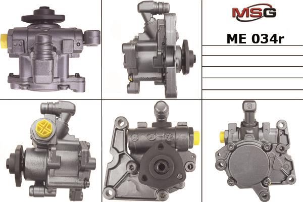MSG Rebuilding ME034R Power steering pump reconditioned ME034R: Buy near me in Poland at 2407.PL - Good price!