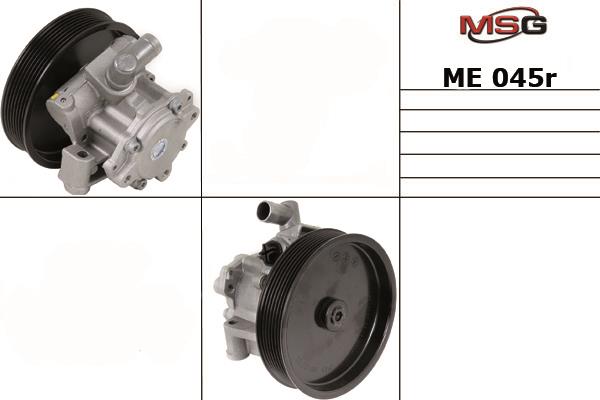 MSG Rebuilding ME045R Regenerowana pompa wspomagania układu kierowniczego ME045R: Dobra cena w Polsce na 2407.PL - Kup Teraz!