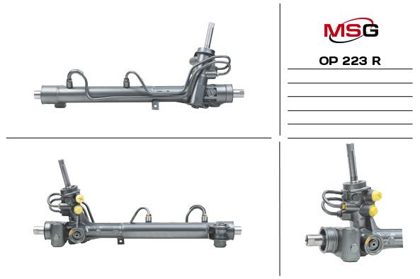 MSG Rebuilding OP223R Przekładnia kierownicza ze wspomaganiem hydraulicznym, regenerowana OP223R: Dobra cena w Polsce na 2407.PL - Kup Teraz!