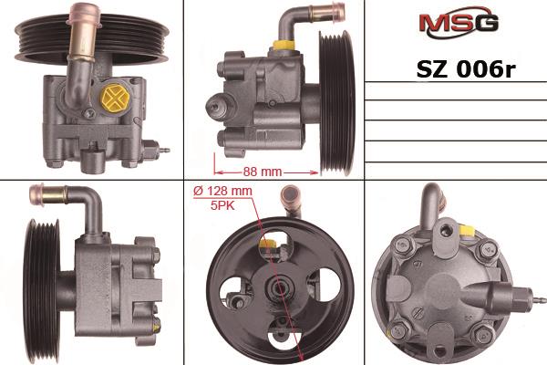 MSG Rebuilding SZ006R Regenerowana pompa wspomagania układu kierowniczego SZ006R: Dobra cena w Polsce na 2407.PL - Kup Teraz!