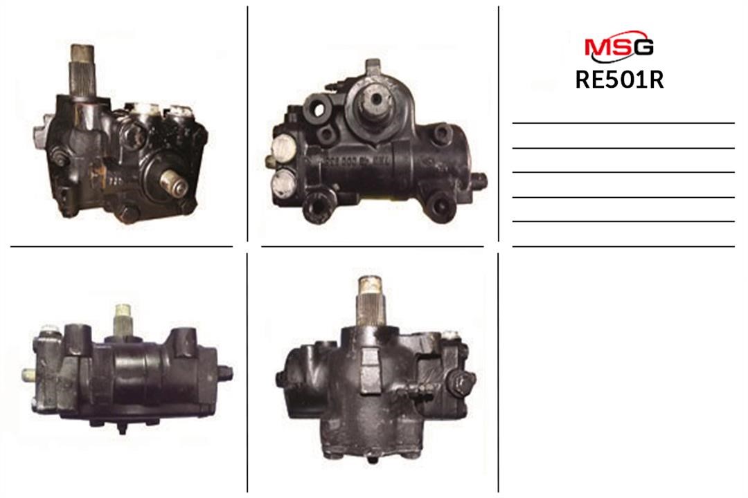 MSG Rebuilding RE501R Power Steering Reducer RE501R: Buy near me in Poland at 2407.PL - Good price!