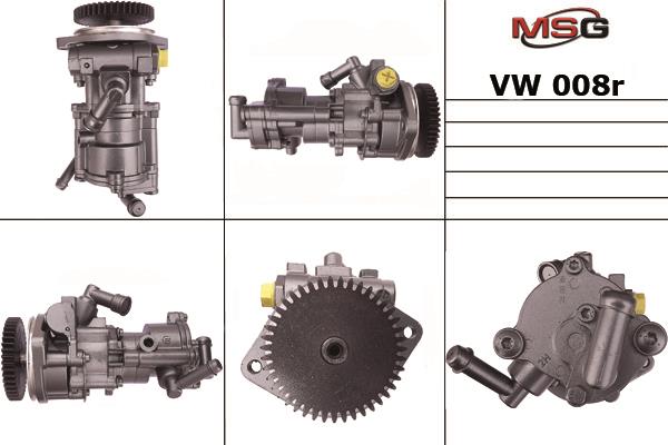 MSG Rebuilding VW008R Regenerowana pompa wspomagania układu kierowniczego VW008R: Dobra cena w Polsce na 2407.PL - Kup Teraz!