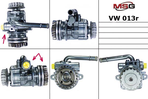 MSG Rebuilding VW013R Regenerowana pompa wspomagania układu kierowniczego VW013R: Dobra cena w Polsce na 2407.PL - Kup Teraz!