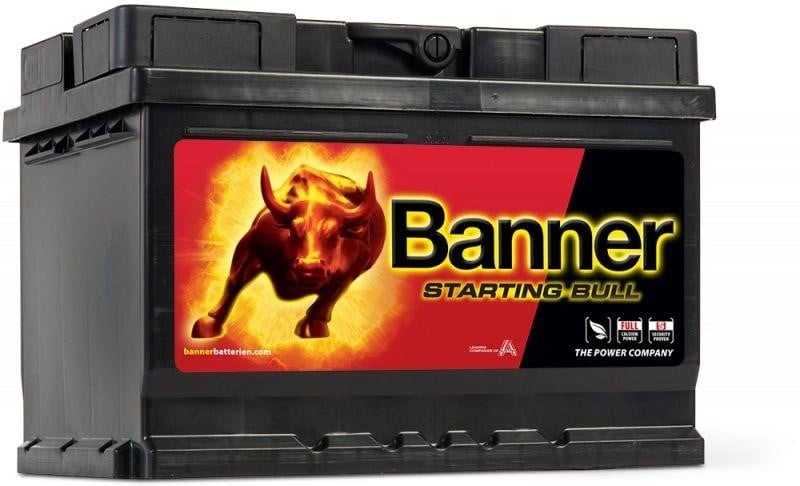 Banner 10560090101 Battery Banner Starting Bull 12V 60Ah 480A(EN) R+ 10560090101: Buy near me at 2407.PL in Poland at an Affordable price!