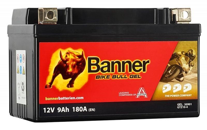 Banner 023509010101 Battery Banner Bike Bull GEL 12V 9Ah 180A(EN) L+ 023509010101: Buy near me in Poland at 2407.PL - Good price!