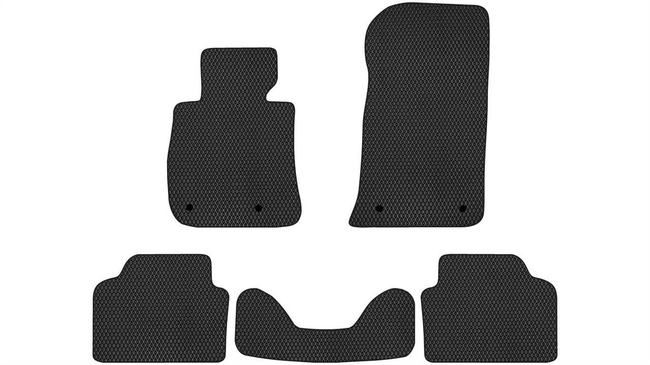 EVAtech BM2861CB5BW4RBB Floor mats for BMW 3 Series (2005-2013), black BM2861CB5BW4RBB: Buy near me in Poland at 2407.PL - Good price!