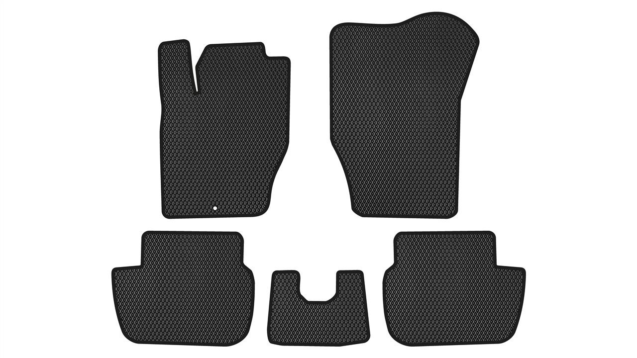 EVAtech CN11251C5CP1RBB Floor mats for Citroen C4 (2004-2010), black CN11251C5CP1RBB: Buy near me at 2407.PL in Poland at an Affordable price!