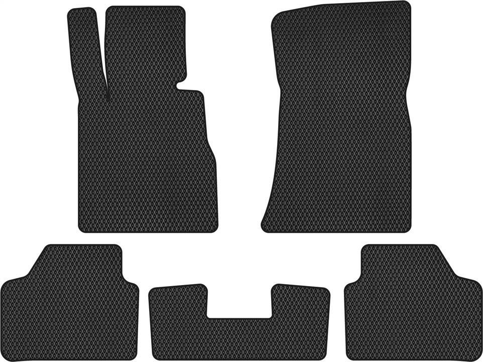 EVAtech BM317C5RBB Floor mats for BMW X1 (2009-2015), black BM317C5RBB: Buy near me at 2407.PL in Poland at an Affordable price!