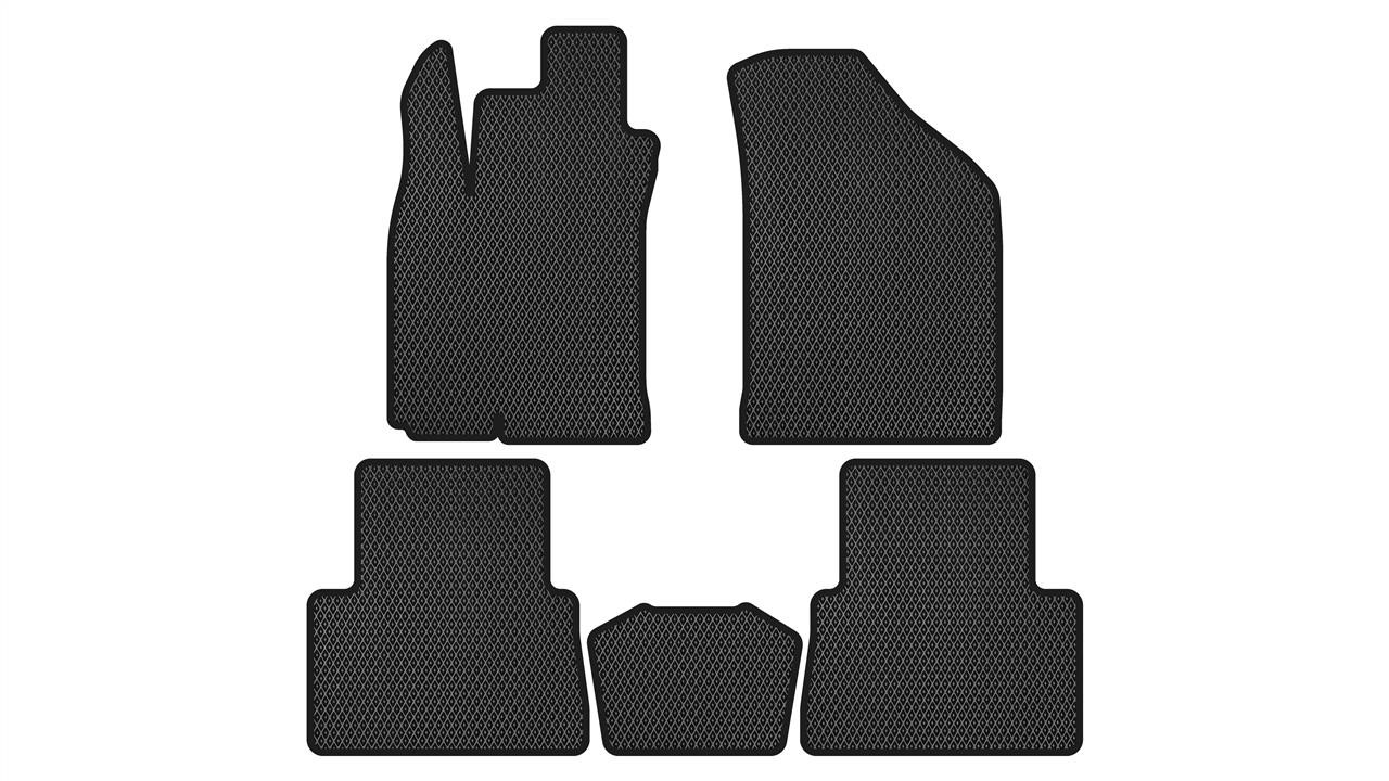 EVAtech CT31080CV5RBB Floor mats for Chevrolet Lacetti (2002-), black CT31080CV5RBB: Buy near me in Poland at 2407.PL - Good price!
