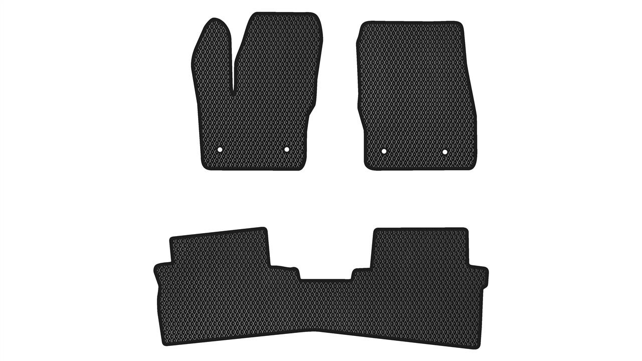EVAtech FD11135Z3OU4RBB Floor mats for Ford C-Max (2010-2019), black FD11135Z3OU4RBB: Buy near me in Poland at 2407.PL - Good price!