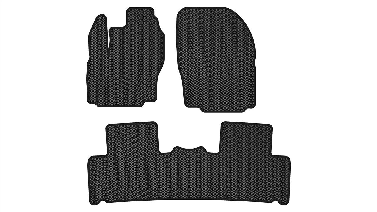 EVAtech FD31144ZV3RBB Floor mats for Ford S-Max (2006-2014), schwarz FD31144ZV3RBB: Buy near me in Poland at 2407.PL - Good price!