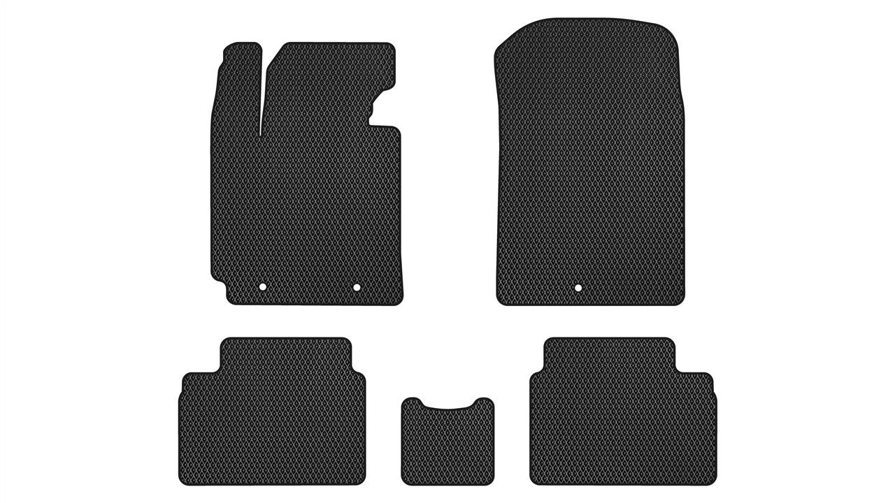EVAtech HY3979C5KH3RBB Floor mats for Hyundai Veloster (2011-2018), schwarz HY3979C5KH3RBB: Buy near me in Poland at 2407.PL - Good price!