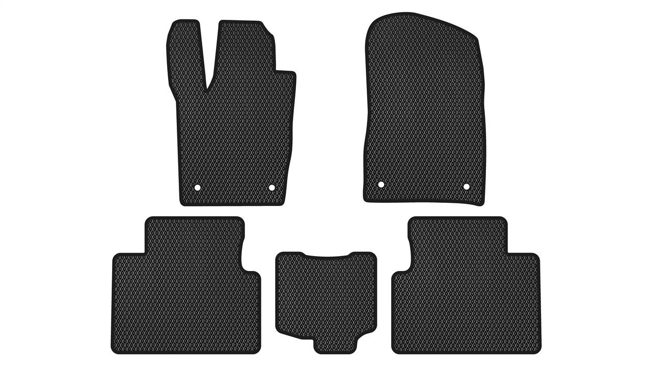 EVAtech JP41368C5OU4RBB Floor mats for Jeep Grand Cherokee (2013-), black JP41368C5OU4RBB: Buy near me in Poland at 2407.PL - Good price!