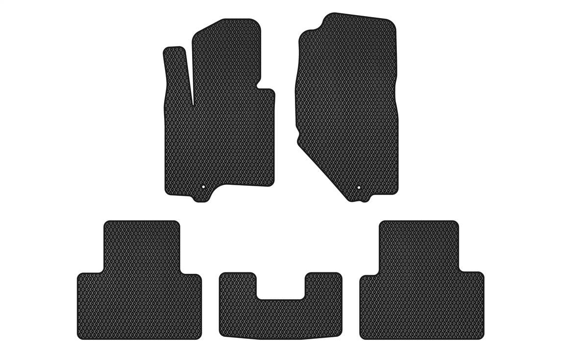 EVAtech II3403C5CP2RBB Floor mats for Infiniti QX70 (2008-2017), schwarz II3403C5CP2RBB: Buy near me in Poland at 2407.PL - Good price!