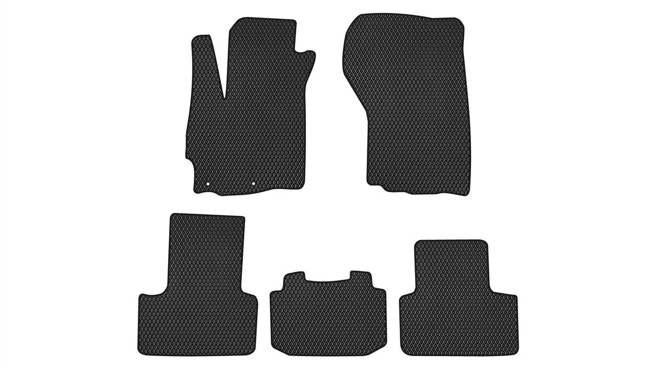 EVAtech MT1802C5LA2RBB Floor mats for Mitsubishi ASX (2017-2020), schwarz MT1802C5LA2RBB: Buy near me in Poland at 2407.PL - Good price!