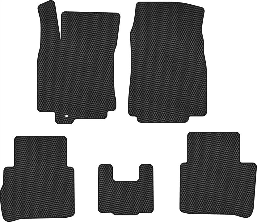EVAtech NS31152C5VL1RBB Floor mats for Nissan Tiida (2004-2014), black NS31152C5VL1RBB: Buy near me in Poland at 2407.PL - Good price!