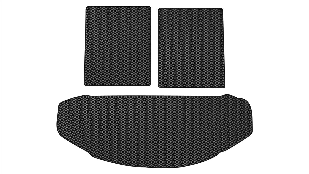 EVAtech MZ11398BE3RBB Trunk mat for Mazda CX-9 (2016-), black MZ11398BE3RBB: Buy near me in Poland at 2407.PL - Good price!