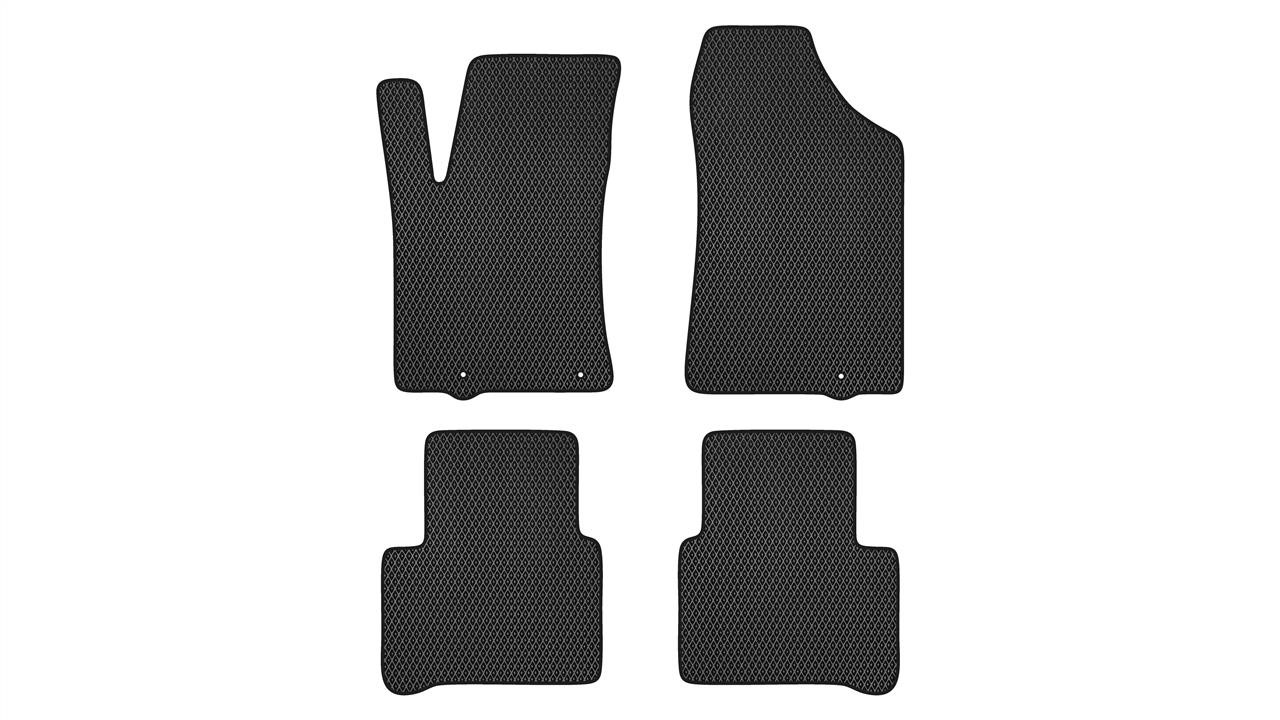 EVAtech NS2816PV4LP3RBB Floor mats for Nissan Teana (2014-), black NS2816PV4LP3RBB: Buy near me in Poland at 2407.PL - Good price!