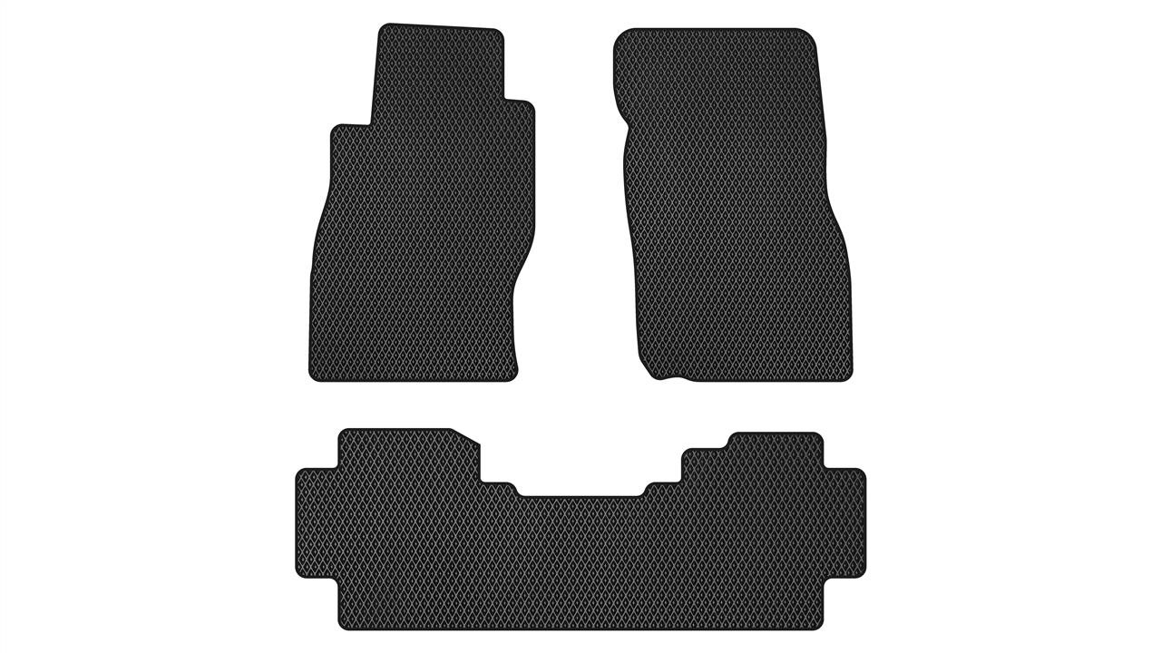EVAtech NS3807ZB3RBB Floor mats for Nissan Patrol (1998-2010), schwarz NS3807ZB3RBB: Buy near me in Poland at 2407.PL - Good price!