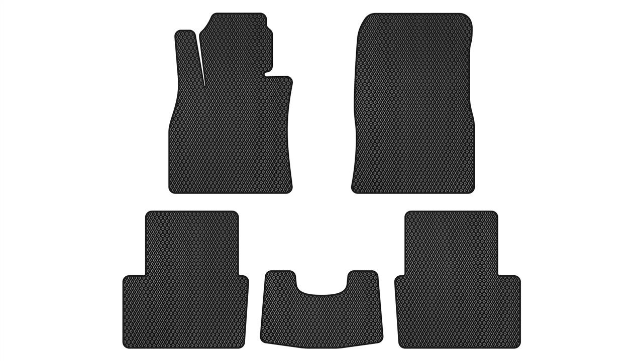 EVAtech MZ3143C5RBB Floor mats for Mazda 3 (2013-2019), black MZ3143C5RBB: Buy near me in Poland at 2407.PL - Good price!
