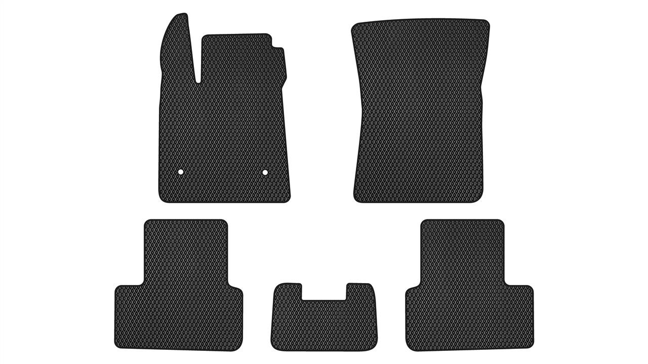 EVAtech RT1834C5RN2RBB Floor mats for Renault Megane (2015-2021), black RT1834C5RN2RBB: Buy near me in Poland at 2407.PL - Good price!