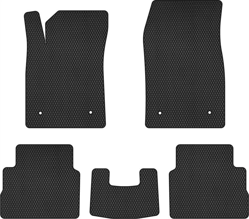 EVAtech OL3208C5RBB Floor mats for Opel Vectra (2002-2008), black OL3208C5RBB: Buy near me in Poland at 2407.PL - Good price!
