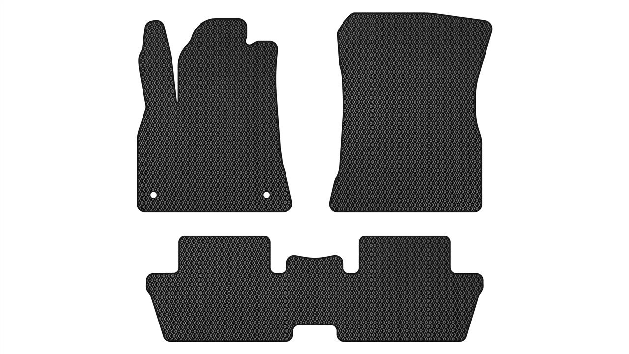 EVAtech PT3340Z3CP2RBB Floor mats for Peugeot 3008 (2009-2016), black PT3340Z3CP2RBB: Buy near me in Poland at 2407.PL - Good price!