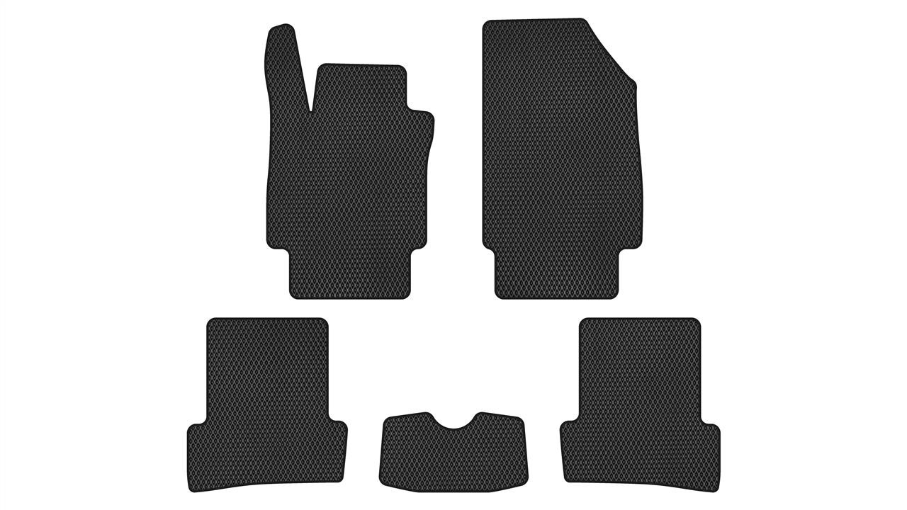 EVAtech RT3209CV5RBB Floor mats for Renault Clio (2005-2011), black RT3209CV5RBB: Buy near me in Poland at 2407.PL - Good price!