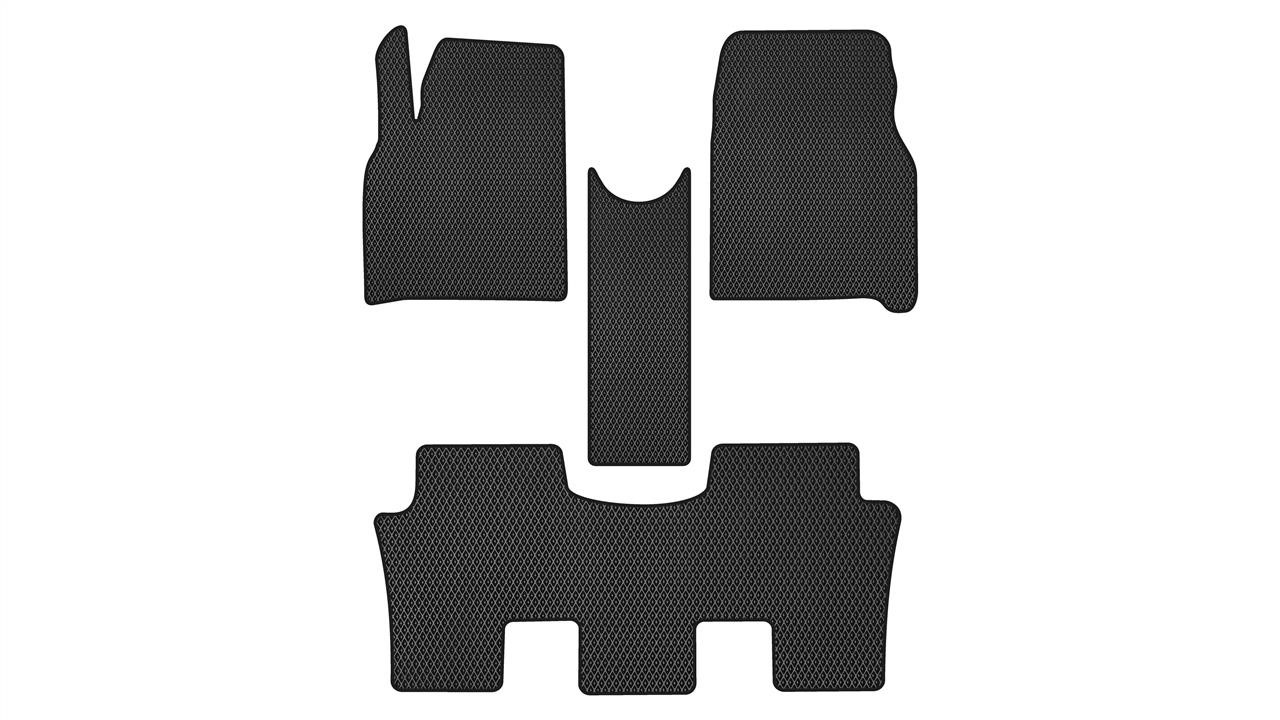EVAtech PT1716Z4RBB Floor mats for Peugeot 807 (2002-2014), black PT1716Z4RBB: Buy near me at 2407.PL in Poland at an Affordable price!