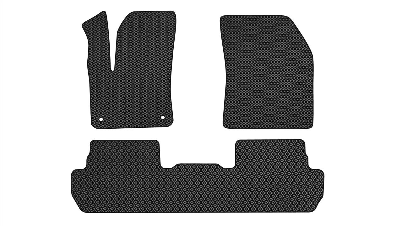 EVAtech PT1872ZV3CP2RBB Floor mats for Peugeot 3008 (2020-), schwarz PT1872ZV3CP2RBB: Buy near me in Poland at 2407.PL - Good price!