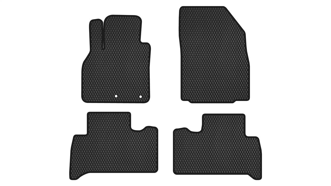 EVAtech RT2893PV4RN2RBB Floor mats for Renault Scenic (2009-2015), black RT2893PV4RN2RBB: Buy near me in Poland at 2407.PL - Good price!
