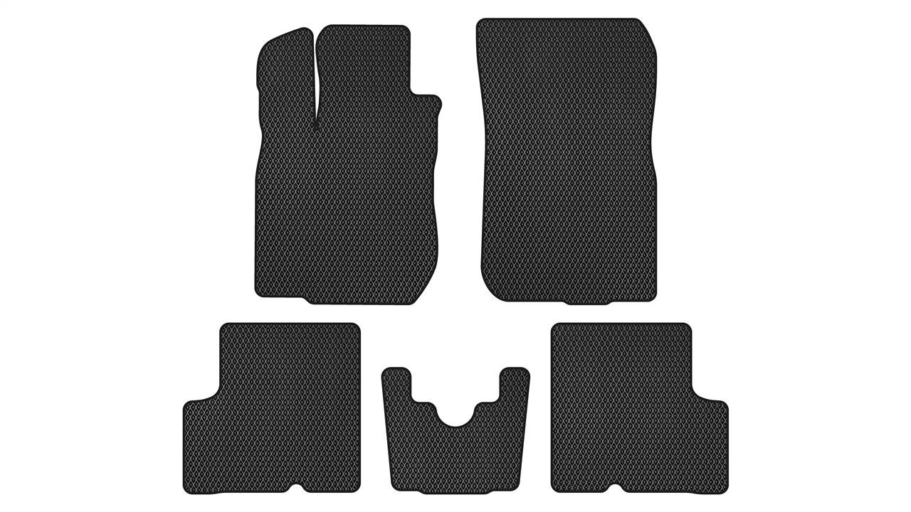 EVAtech RT3316C5RBB Floor mats for Renault Duster (2010-2015), black RT3316C5RBB: Buy near me at 2407.PL in Poland at an Affordable price!