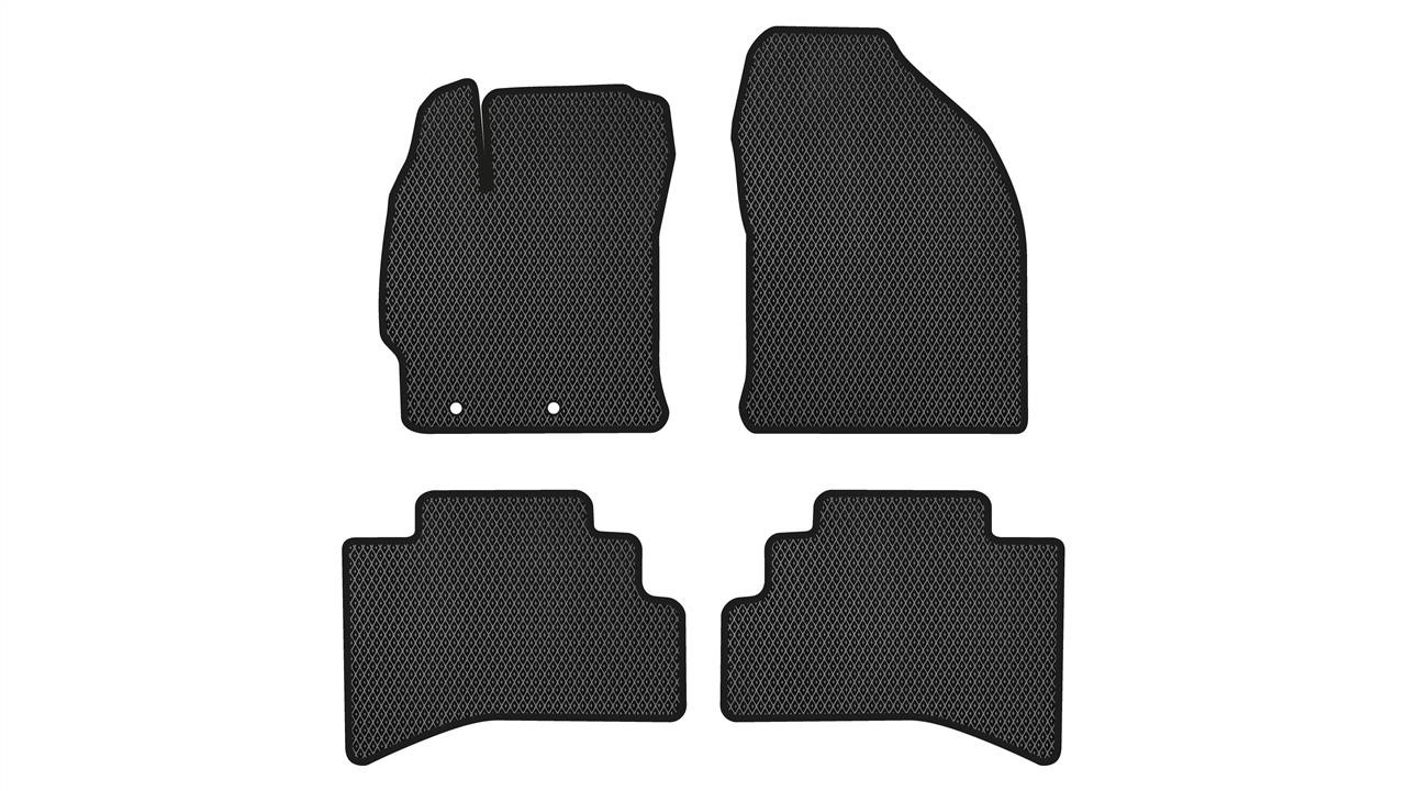 EVAtech TY11434PV4TL2RBB Floor mats for Toyota Prius (2012-2015), schwarz TY11434PV4TL2RBB: Buy near me in Poland at 2407.PL - Good price!