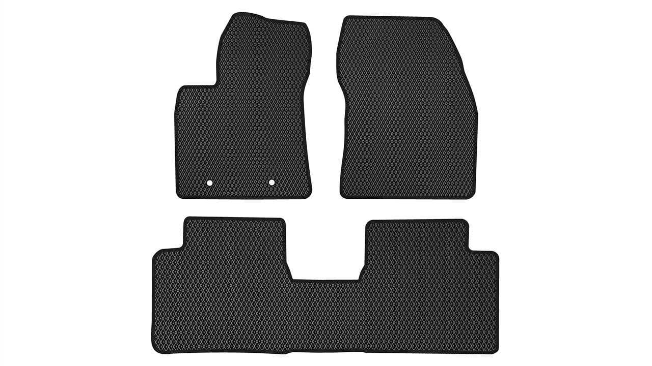 EVAtech TY1656ZG3TL2RBB Floor mats for Toyota Avensis (2009-2018), black TY1656ZG3TL2RBB: Buy near me in Poland at 2407.PL - Good price!