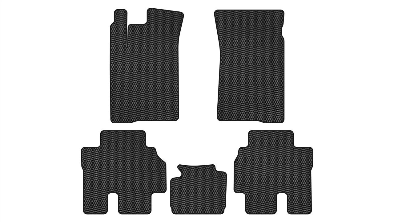 EVAtech SY3858C5RBB Floor mats for SsangYong Kyron (2007-2014), black SY3858C5RBB: Buy near me in Poland at 2407.PL - Good price!