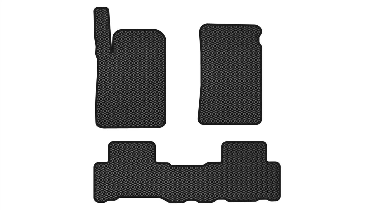 EVAtech SY1973Z3RBB Floor mats for SsangYong Rexton (2006-2012), black SY1973Z3RBB: Buy near me in Poland at 2407.PL - Good price!