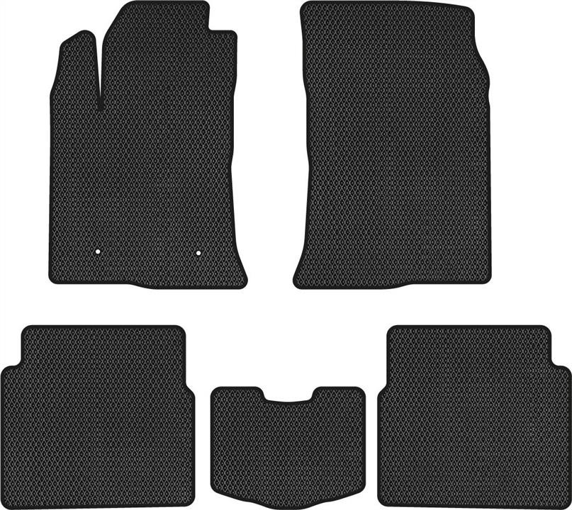 EVAtech TY3236C5LA2RBB Floor mats for Toyota Avensis (2003-2008), black TY3236C5LA2RBB: Buy near me in Poland at 2407.PL - Good price!