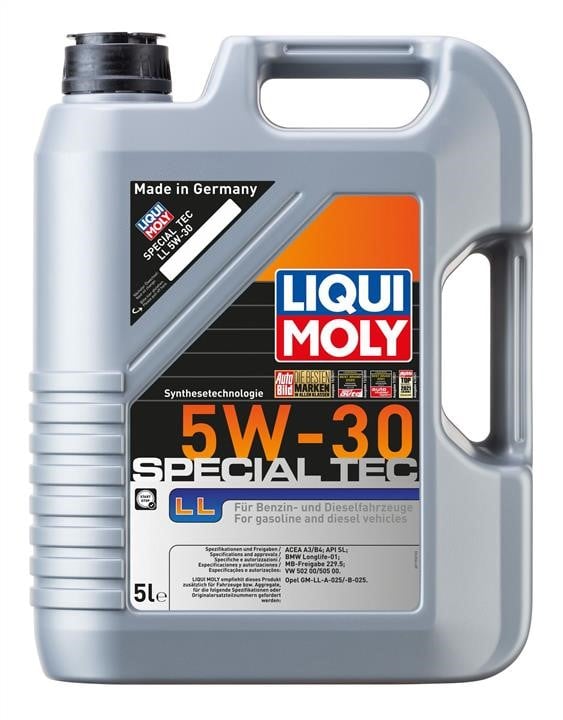 Liqui Moly 2448 Engine oil Liqui Moly Special Tec LL 5W-30, 5L 2448: Buy near me in Poland at 2407.PL - Good price!