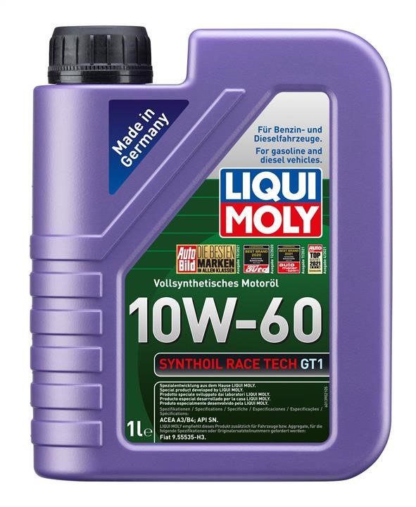 Liqui Moly 1943 Engine oil Liqui Moly Synthoil Race Tech GT1 10W-60, 1L 1943: Buy near me in Poland at 2407.PL - Good price!