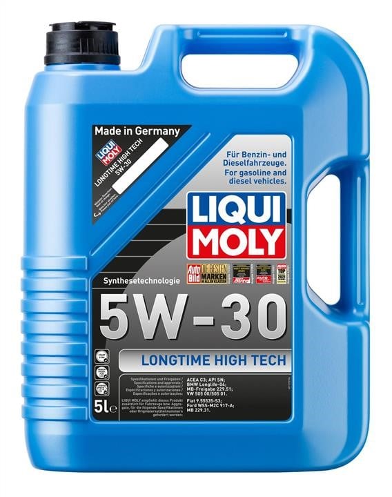 Liqui Moly 9507 Engine oil Liqui Moly LongTime High Tech 5W-30, 5L 9507: Buy near me in Poland at 2407.PL - Good price!