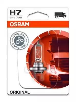 Osram 64215-01B Лампа галогенная Osram Original 24В H7 70Вт 6421501B: Отличная цена - Купить в Польше на 2407.PL!